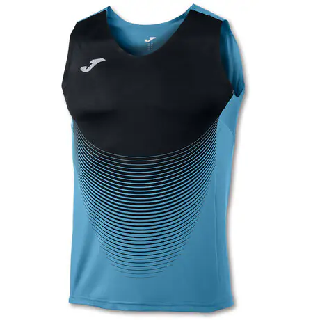 Koszulka Joma Elite VI turkusowo-czarny Nr Kat.100950.011