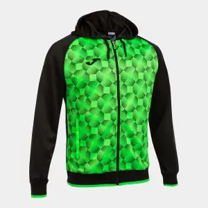 Bluza z kapturem Joma  Supernova III czarno-fluor zielony Nr Kat.102262.117