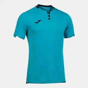 Koszulka Joma Gold IV fluor turkusowo-granatowy Nr Kat.102766.013