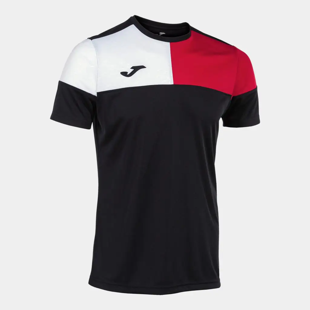Koszulka Joma Crew V czarno-czerwona Nr Kat. 103084.106