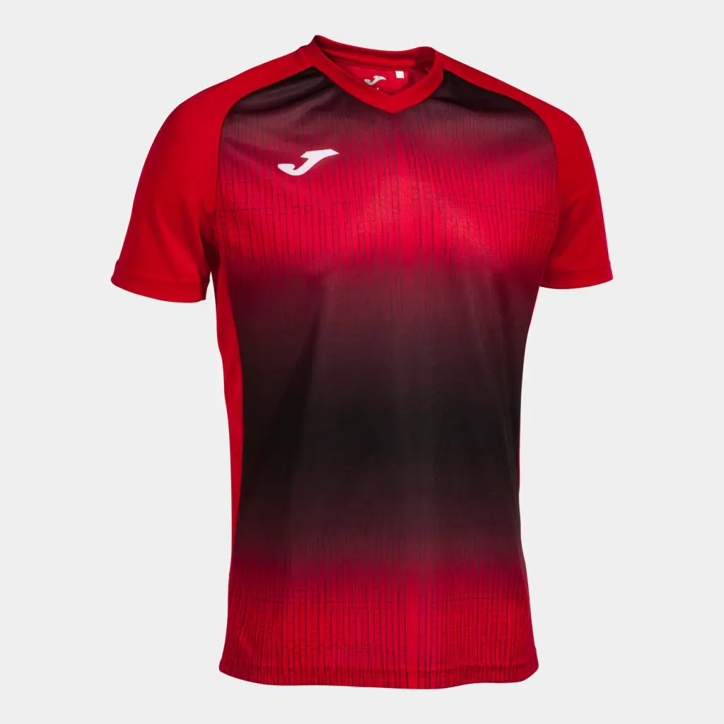 Koszulka Joma Tiger V czerwono- czarna Nr Kat.103235.601