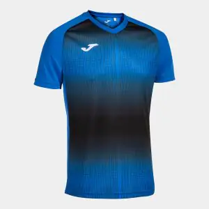 Koszulka Joma Tiger V niebiesko- czarna Nr Kat.103235.701