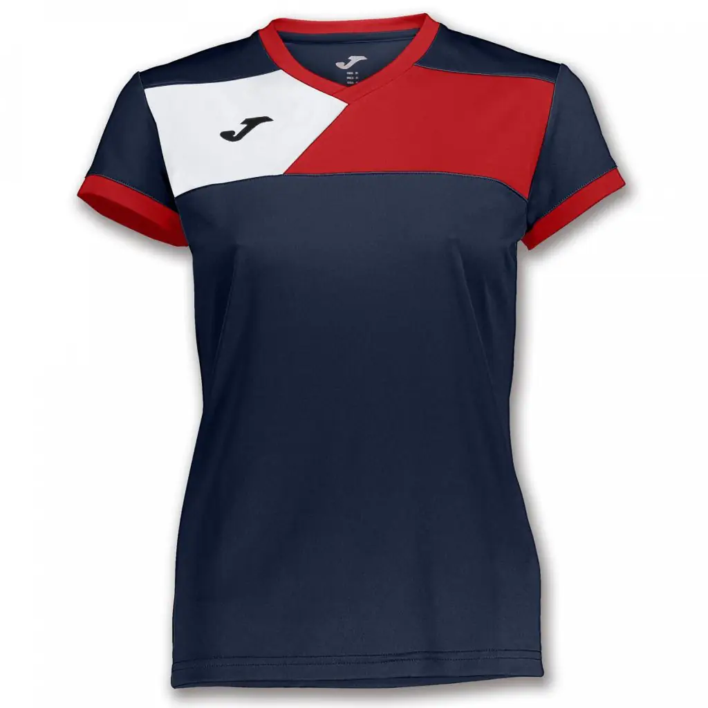 Koszulka Joma Crew II granatowo-czerwona Nr Kat.900385.306